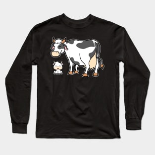 Baby Cow Cute Long Sleeve T-Shirt